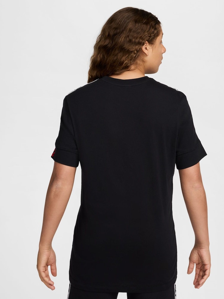 Nike Black 100% Cotton T-Shirt - Image 2 of 5