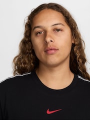 Nike Black 100% Cotton T-Shirt - Image 3 of 5