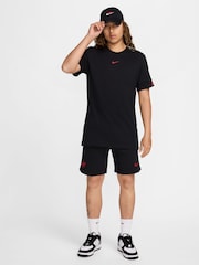 Nike Black 100% Cotton T-Shirt - Image 5 of 5
