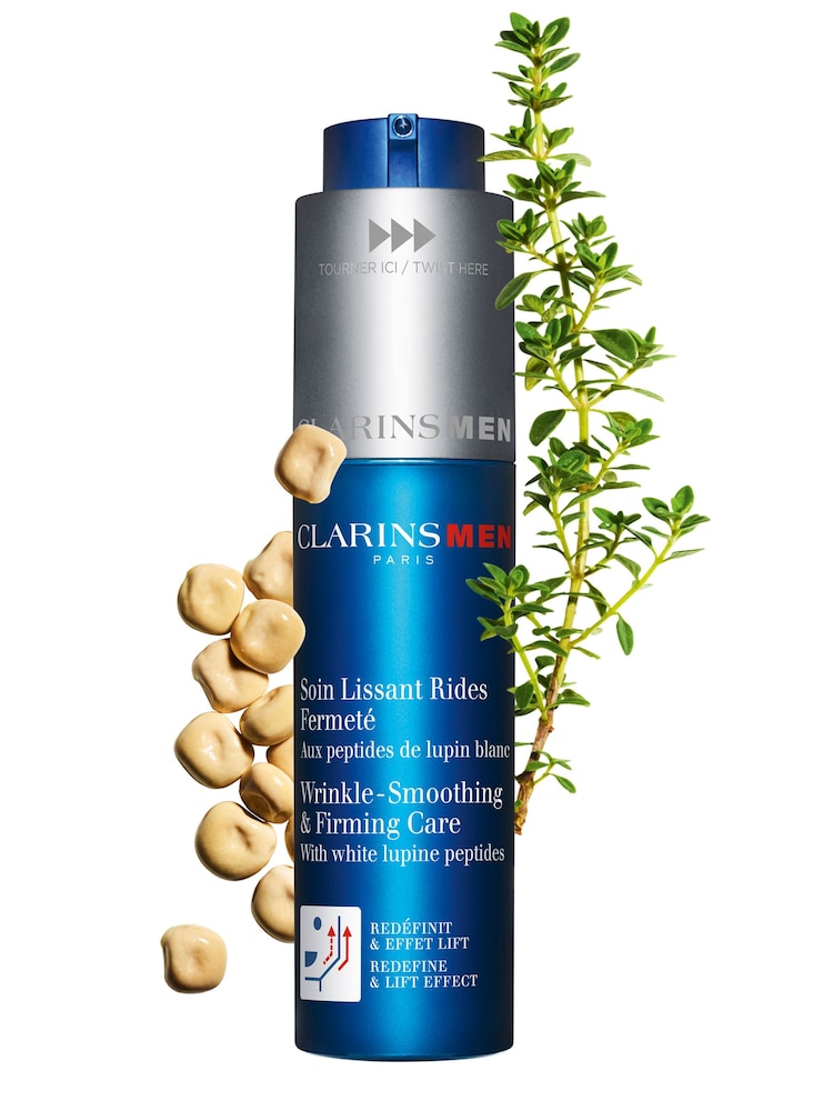 Clarins Men Wrinkle-Smoothing & Firming Care Moisturiser 50ml - Image 2 of 5