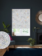 Sara Miller Soft Grey Songbird Made to Measure Roman Blind - Image 1 of 6