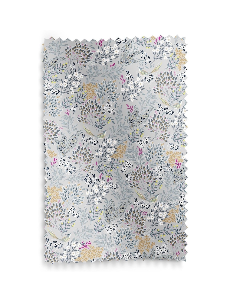 Sara Miller Soft Grey Songbird Made to Measure Roman Blind - Image 6 of 6