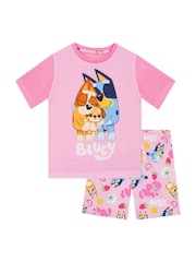 Character Pink Bingo Short Pyjamas 2 Pack - Image 2 of 5