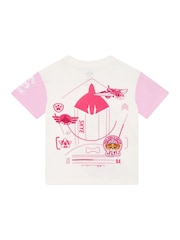 Character Pink PAW Patrol Skye 100% Cotton T-Shirt And Shorts Set - Image 10 of 12