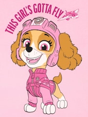 Character Pink PAW Patrol Skye Air Crew 100% Cotton T-Shirt - Image 11 of 12