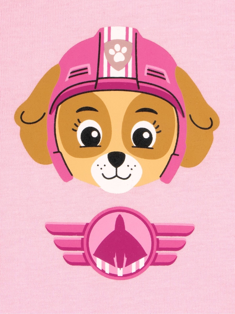 Character Pink PAW Patrol Skye Air Crew 100% Cotton T-Shirt - Image 12 of 12