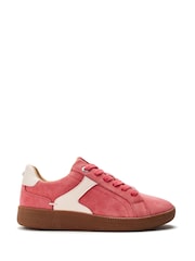 Moda in Pelle ALLETTE COLOUR BLOCK SUEDE TRAINER - Image 1 of 4