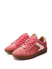 Moda in Pelle ALLETTE COLOUR BLOCK SUEDE TRAINER - Image 2 of 4