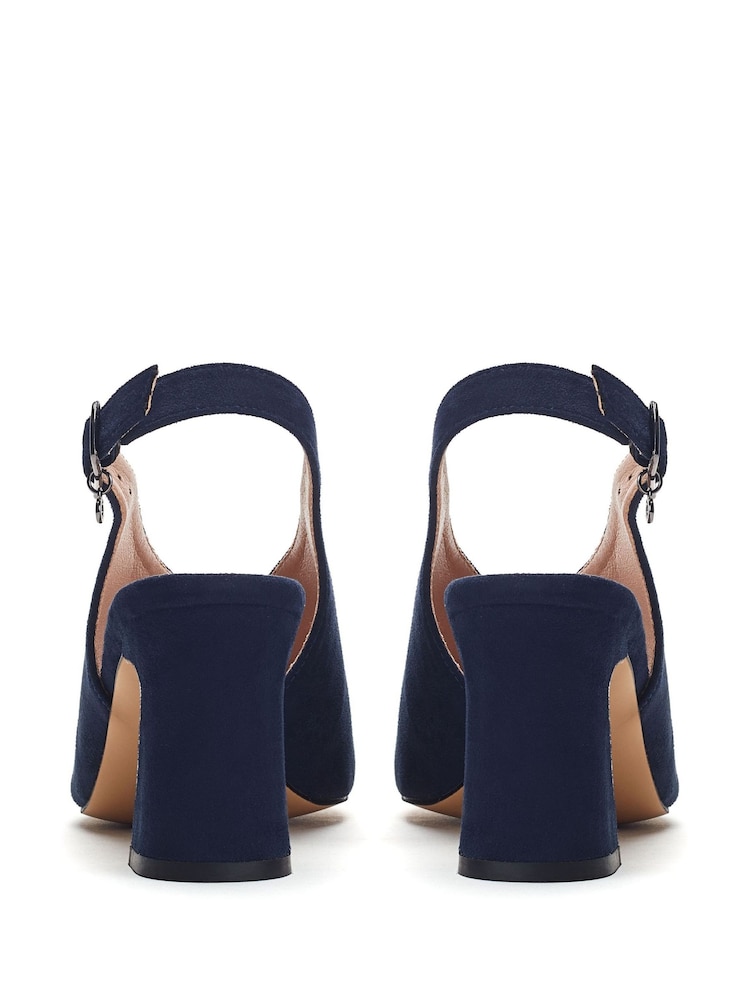 Moda in Pelle Love High Vamp Comfort Sandals with Swoosh Heels - Image 3 of 4