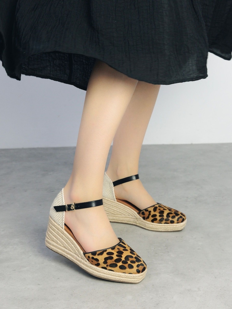 Animal - Moda in Pelle Earll Closed Toe Quilted Espadrilles Shoes - Imagen 1 de 5