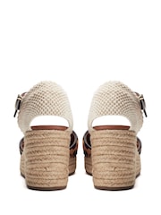 Animal - Moda in Pelle Earll Closed Toe Quilted Espadrilles Shoes - Imagen 4 de 5