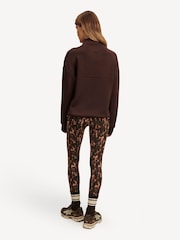 Varley Brown Tayah Zip Through Midlayer Jacket - Image 2 of 6