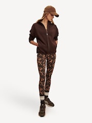 Varley Brown Tayah Zip Through Midlayer Jacket - Image 3 of 6