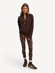 Varley Brown Tayah Zip Through Midlayer Jacket - Image 4 of 6