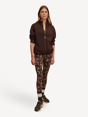 Varley Brown Tayah Zip Through Midlayer Jacket - Image 5 of 6