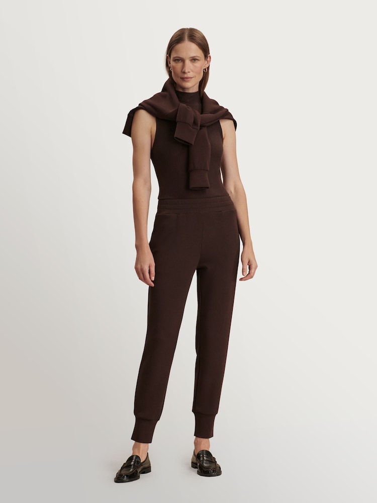 Varley Brown The Slim Cuff Joggers 27.5 - Image 3 of 3 Varley Brown The Slim Cuff Joggers 27.5 - Image 3 of 3