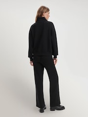 Varley Black 28" The Wide Leg Joggers - Image 5 of 8