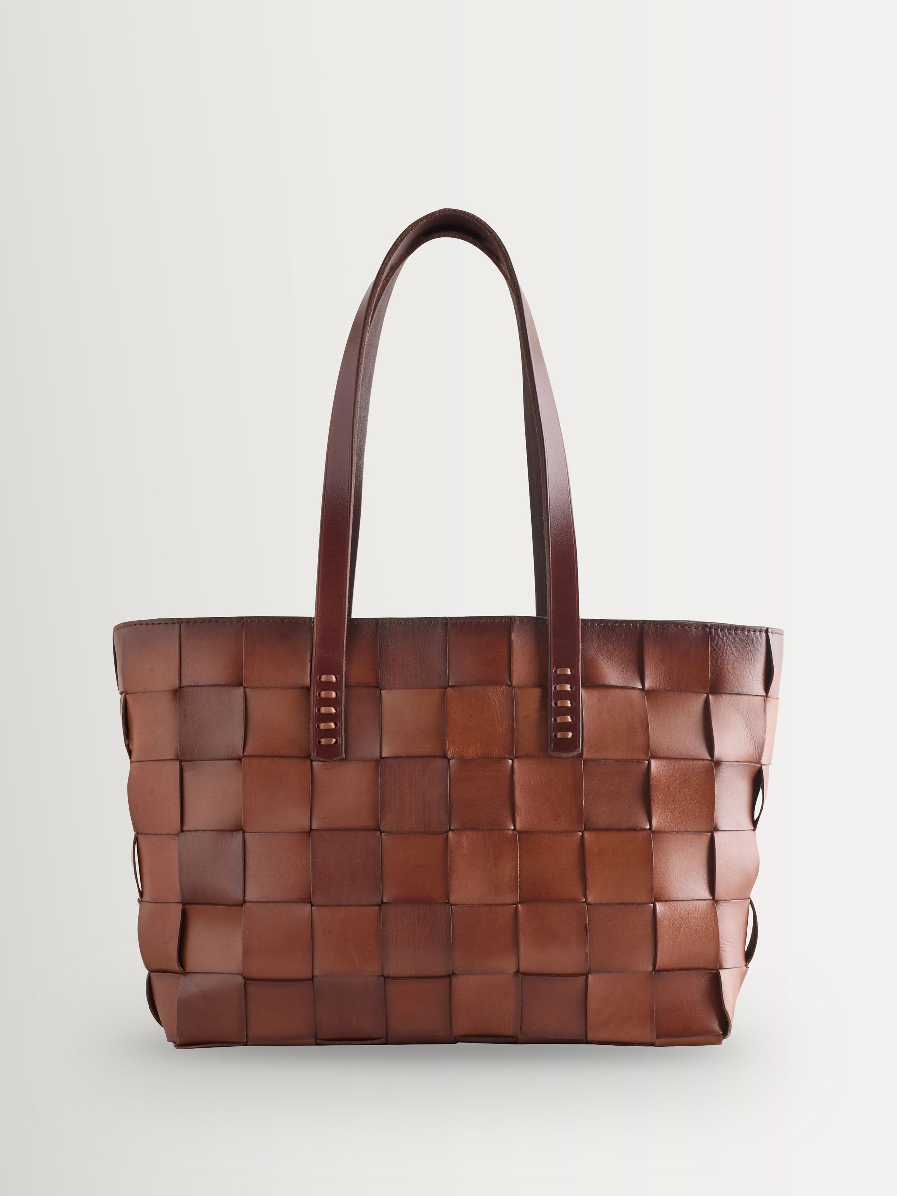 Buy Dragon Diffusion Bruciato Brown Suede Japan Tote Bag from the