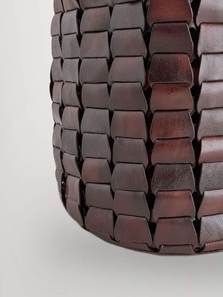Dragon Diffusion Link Bucket Suede Honey Bag - Image 6 of 6