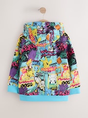 Көп түстүү - Pokemon графикалык капуди (4-16жыл) - 5ичинен 2 сүрөт