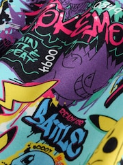 Çoxrəngli - Pokemon Qrafik Hoodie (4-16il) - 5şəkildən 4 şəkil