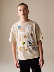 Stone Placement Minecraft T-Shirt (3-16yrs) - Image 1 of 7