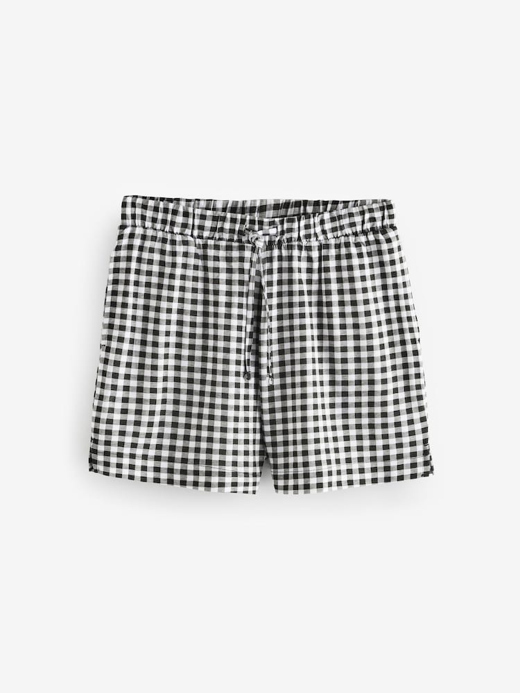 Threadbare Black 100% Cotton Jersey Shorts 2 Pack - Image 3 of 3
