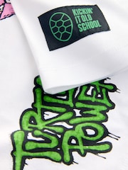 White Teenage Mutant Ninja Turtles T-Shirt (3-16yrs) - Image 4 of 4