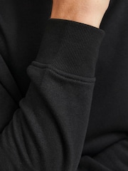 JACK & JONES Black Half Zip Sweatshirt - Image 5 of 5