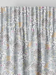 Sara Miller Soft Grey Songbird Made to Measure Curtains - Image 6 of 9