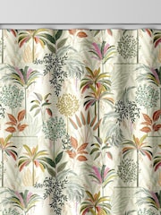 Sara Miller Light Stone Natural Palm Garden Made to Measure Curtains - Image 8 of 9