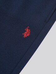 U.S. Polo Assn Blue Boys Double Horsemen Joggers - Image 7 of 8