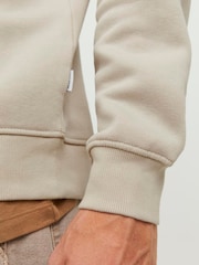 JACK & JONES Grey Half Zip Sweatshirt - Image 4 of 5
