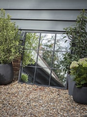 Garden Trading Black Fulbrook Mirror - Image 1 of 3