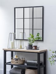 Garden Trading Black Fulbrook Mirror - Image 2 of 3