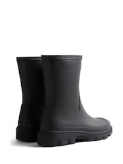 Hunter Mens Downpour Short Black Boots - Image 3 of 4