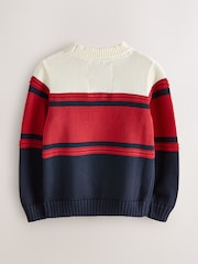 Navy/Rød - Superdry strikket Genser - Bilde 7 av 10