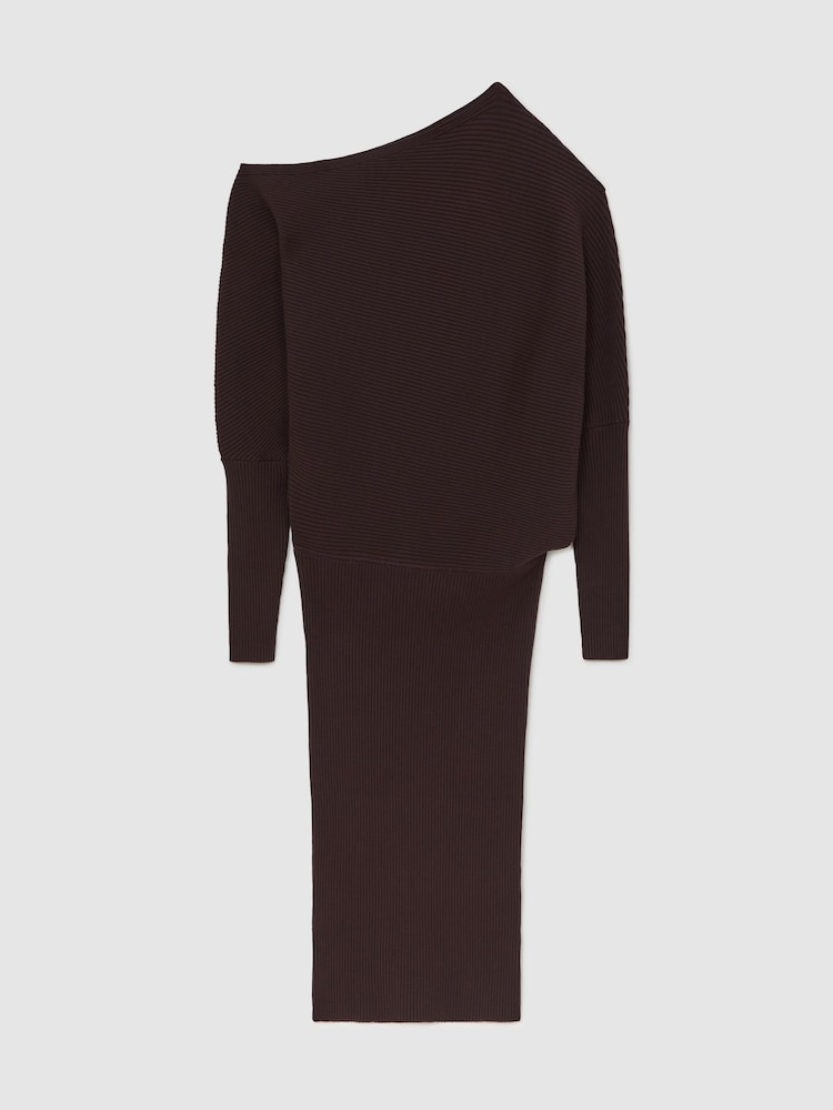 Reiss Plum Purple Lara Dress - Image 2 of 6 Reiss Plum Purple Lara Dress - Image 2 of 6