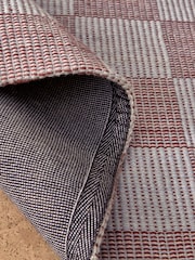 MADE.COM Blue Juliette Flatweave Rug - Image 4 of 5