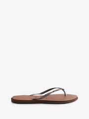 Havaianas Slim Point Brown Sandals - Image 1 of 1
