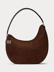 rjava - Lauren Ralph Lauren Tasha Leather Shoulder Bag - Slika 3 iz 5