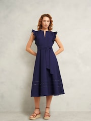 Hobbs Blue Vanessa Dress - Image 1 of 4