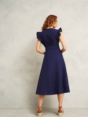 Hobbs Blue Vanessa Dress - Image 2 of 4