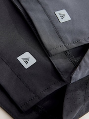 Black/Grey 7 Inch Active Gym Sports Shorts 2 Pack - Image 4 of 11