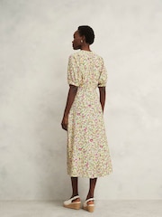 Hobbs White Petite Santana Dress - Image 2 of 4