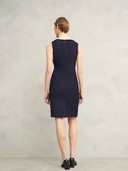 Hobbs Blue Adrian Tweed Dress - Image 2 of 4