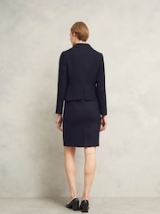 Hobbs Blue Adrian Tweed Jacket - Image 3 of 4