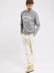 Armor Lux Heritage Logo Crew Neck Sweatshirt - Image 4 of 6