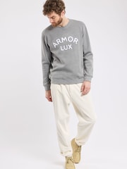 Armor Lux Heritage Logo Crew Neck Sweatshirt - Image 5 of 6