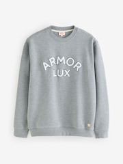 Armor Lux Heritage Logo Crew Neck Sweatshirt - Image 6 of 6